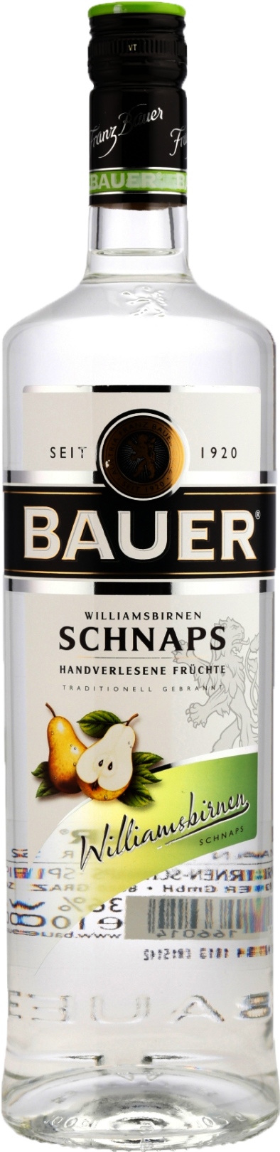 Bauer Williamsbirnen Schnaps